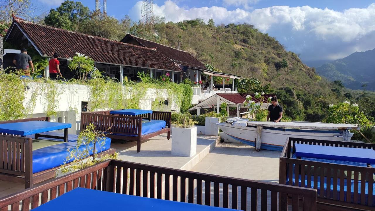 Waenis Sunset View Hotel And Restaurant, Amed, Bali Eksteriør billede